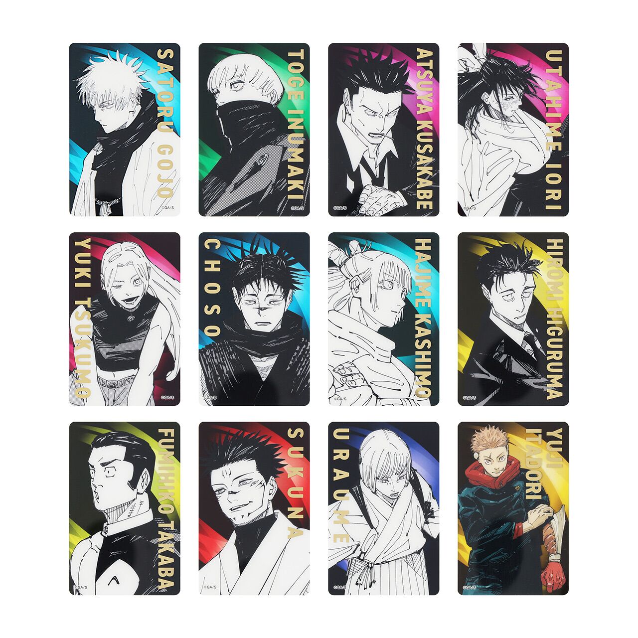 Jujutsu Kaisen - GEGE AKUTAMI EXHIBITION - Foil-stamped